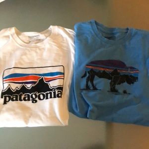 2 medium Patagonia t shirts